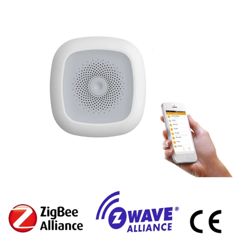 

Zigbee Smart Home Temperature Humidity Sensor Detector With Mobile Phone App