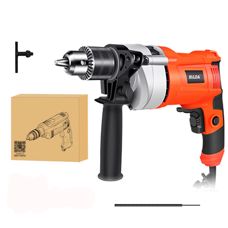 Электрическая дрель электроинструменты многофункциональный набор ударной