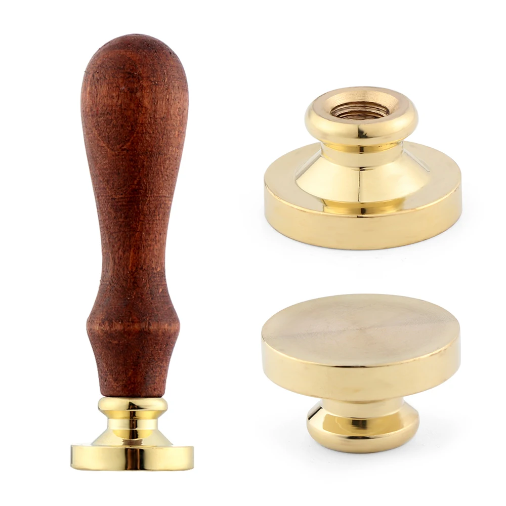 1 шт. деревянная ручка воск|Штампики| |