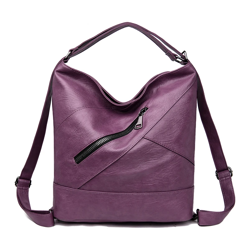 Новинка 2021 женская кожаная сумка через плечо из искусственной кожи Женская