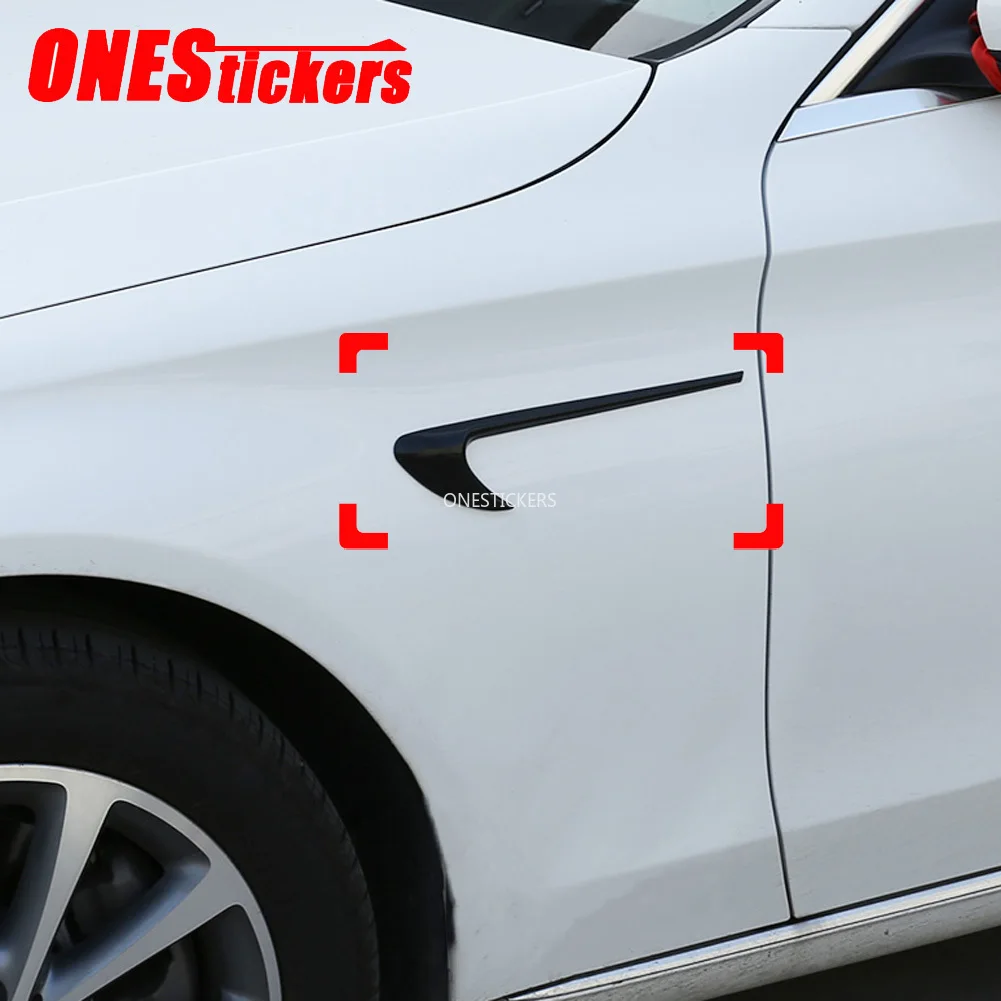 

For Mercedes Benz AMG W177 W176 W222 W218 W167 X156 W118 C118 W117 X253 Car Accessories Fender Wind Vane Emblem Sticker Badge