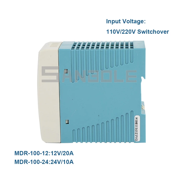 MDR-100-24 DIN Rail крепление 100 Вт 24 В ультратонкий импульсный режим питания