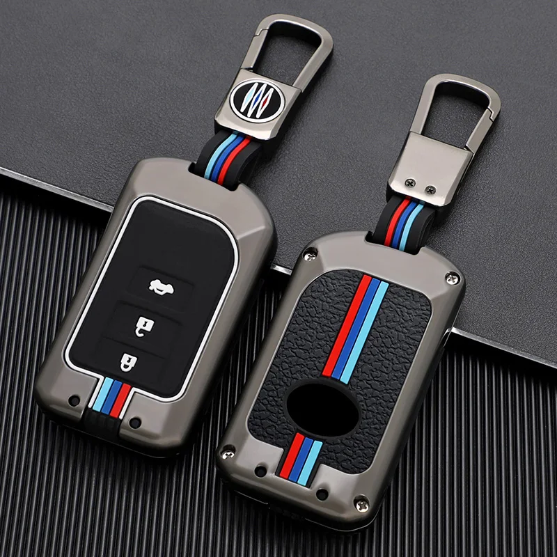 

Zinc Alloy+Silicone Car Key Cover is Suitable for Toyota Vios Yaris 2013 2014 2015 2016 Yaris L Hiace Key Case Protective Case