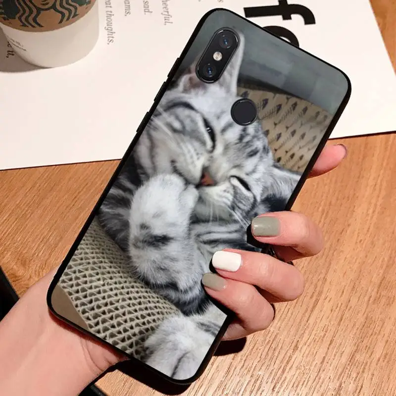 

Cute Animal Cat shell Phone Case For Xiaomi Redmi note 7 8 9 t k30 max3 9 s 10 pro lite