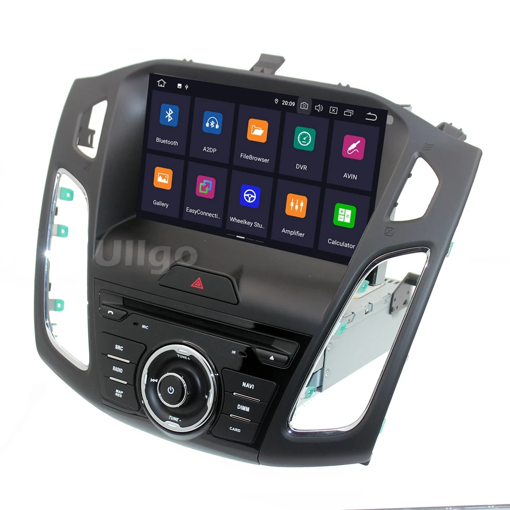9 дюймовый Восьмиядерный Android 0 автомобильный радиоприемник GPS для Ford Focus 2015 2016 2017