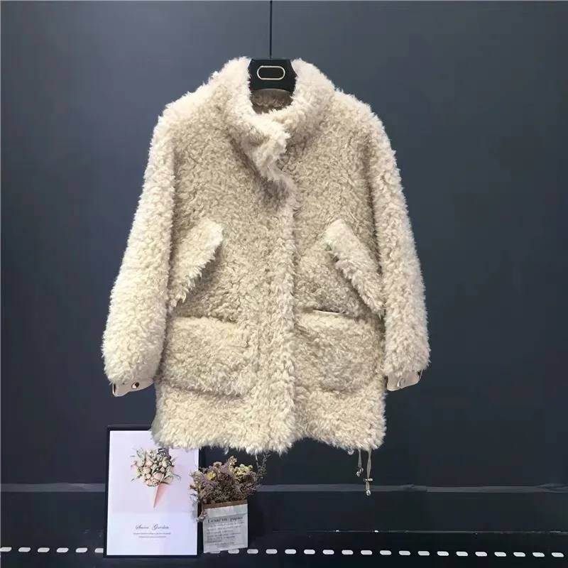 PUDI TX107202 женский зимний натуральный мех внутри теплая куртка пальто Женская Классическая куртка, пальто