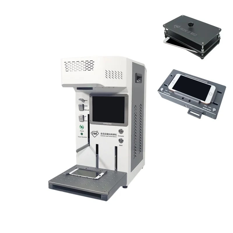 Автоматическая Лазерная гравировальная и маркировочная машина LY TBK 958A Pro с ЖК