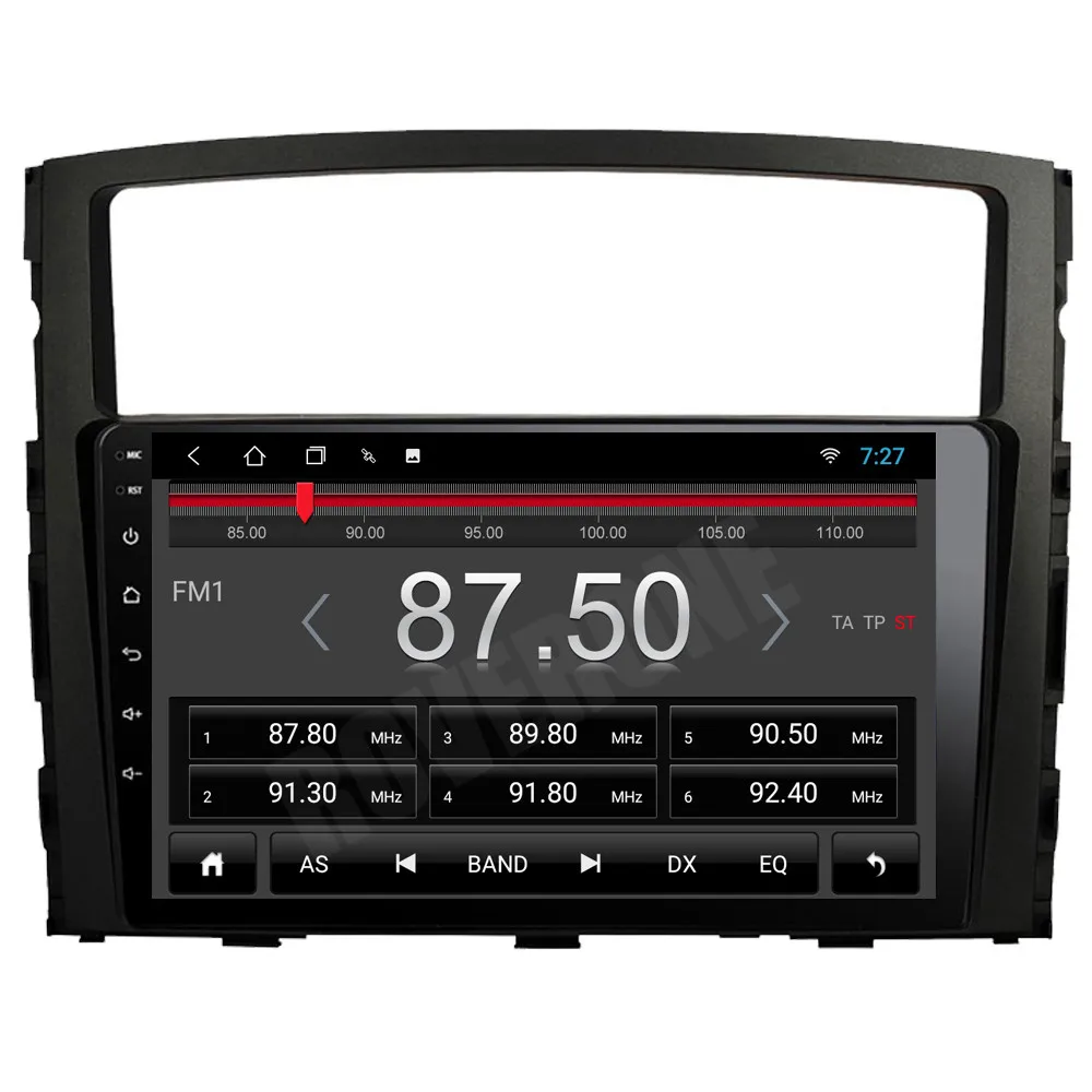 Автомагнитола RoverOne для Mitsubishi Pajero V97 V93 2006 2011 Android 10 автомобильный мультимедийный