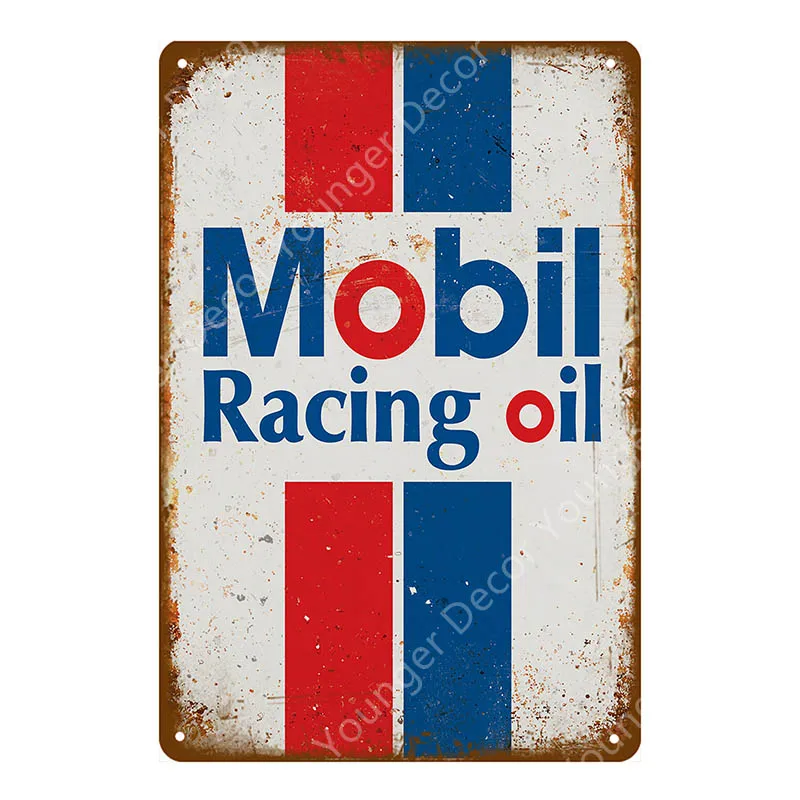 Ретро моторная масляная доска винтажные металлические оловянные знаки домашний