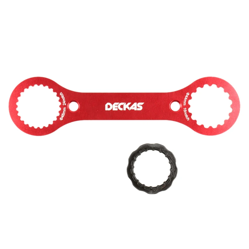 

DECKAS Bicycle Bottom Bracket Tool 16 24 Notch Installation Tool Remover Bb Wrench Repair