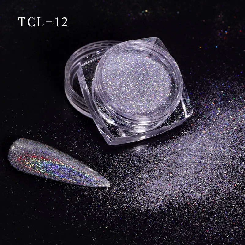

XZM Laser Powder Nails Tools Lady DIY Decorative Manicure Art Fashion Glitter Sequins Nail Sequins