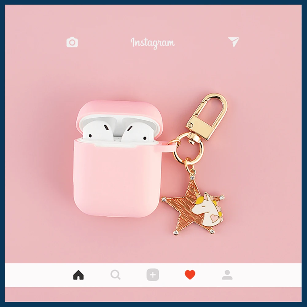 

Cute Korean Unicorn Case for Apple AirPods Pro Case for AirPods 1 2 3 Case Bluetooth Headset Wireless Earphone Box Accessories