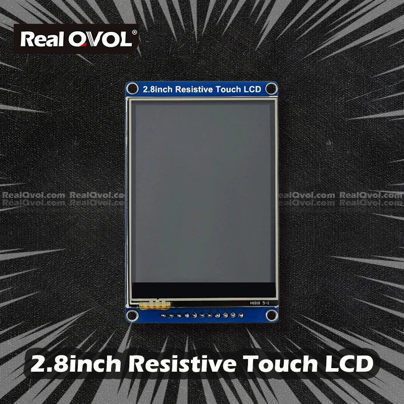 RealQvol Waveshare 2 8 дюймов 320*240 пикселей IPS LCD резистивный сенсорный SPI интерфейс Linux