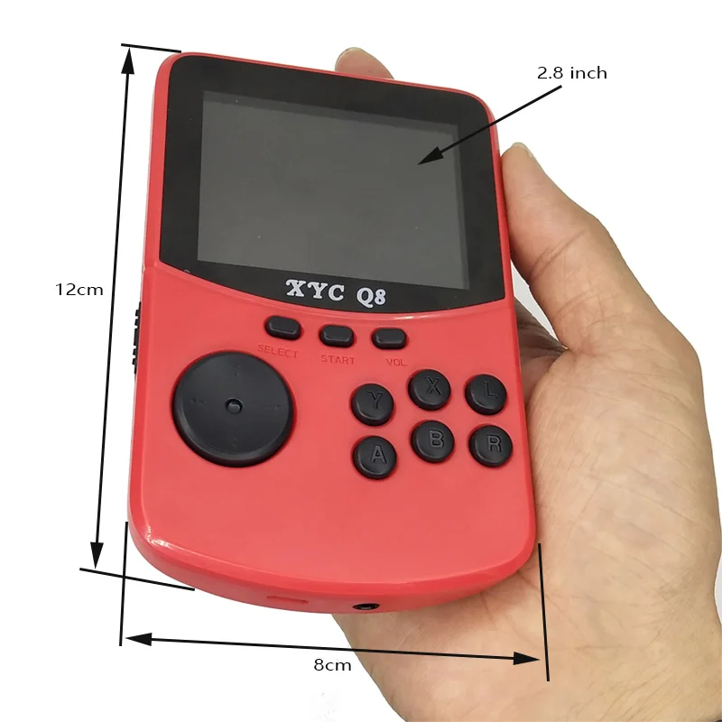 Handheld Retro Game Console for NES\MAME\MD\GBA\SFC Open Source Arcade Progress Save/Load 512M\64G TF card External Player | Электроника