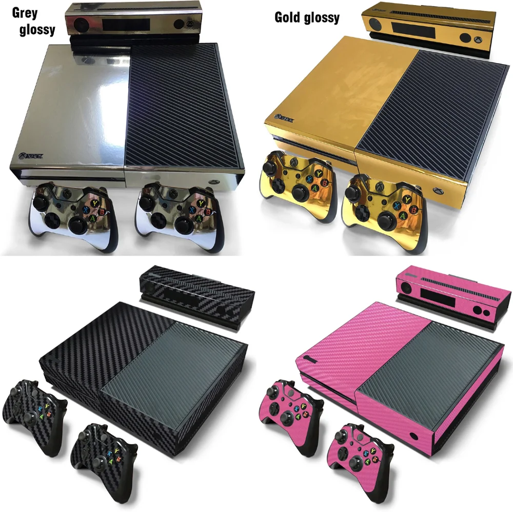 Для X box Одна наклейка на консоль и 2 контроллера для BOX виниловая x кожу |