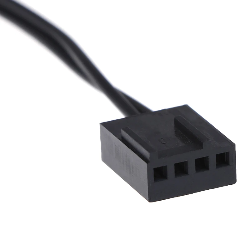 40cm 1 to 5 4-pins PWM CPU Cooler/ Case/ Chasis Cooling Fan Power Cable Hub Splitter Adapter Black Sleeved Jacket | Компьютеры и офис