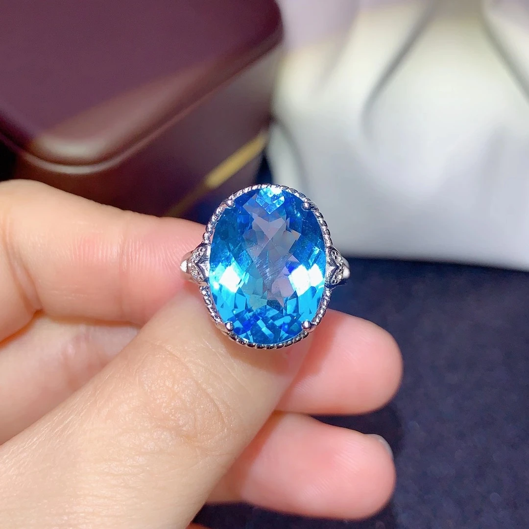 CoLife Jewelry 10ct Light Blue Topaz Ring for Party 12mm*16mm Natural Topaz Silver Ring 925 Silver Topaz Jewelry
CoLife Jewelry 10ct Light Blue Topaz Ring for Party 12mm*16mm Natural Topaz Silver Ring 925 Silver Topaz Jewelry
