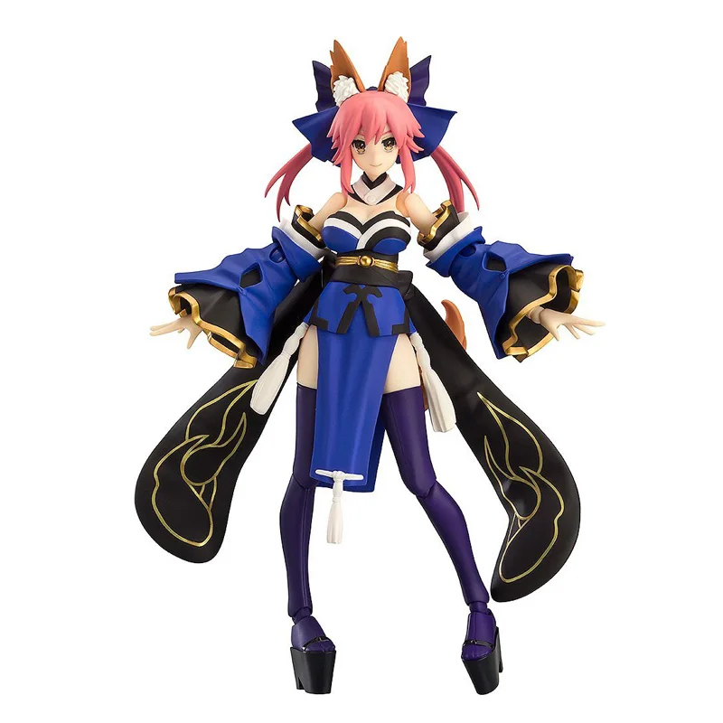 Fate Grand Order Moveable Caster Tamamo No Mae 304 PVC Figures Model Doll Statue T30