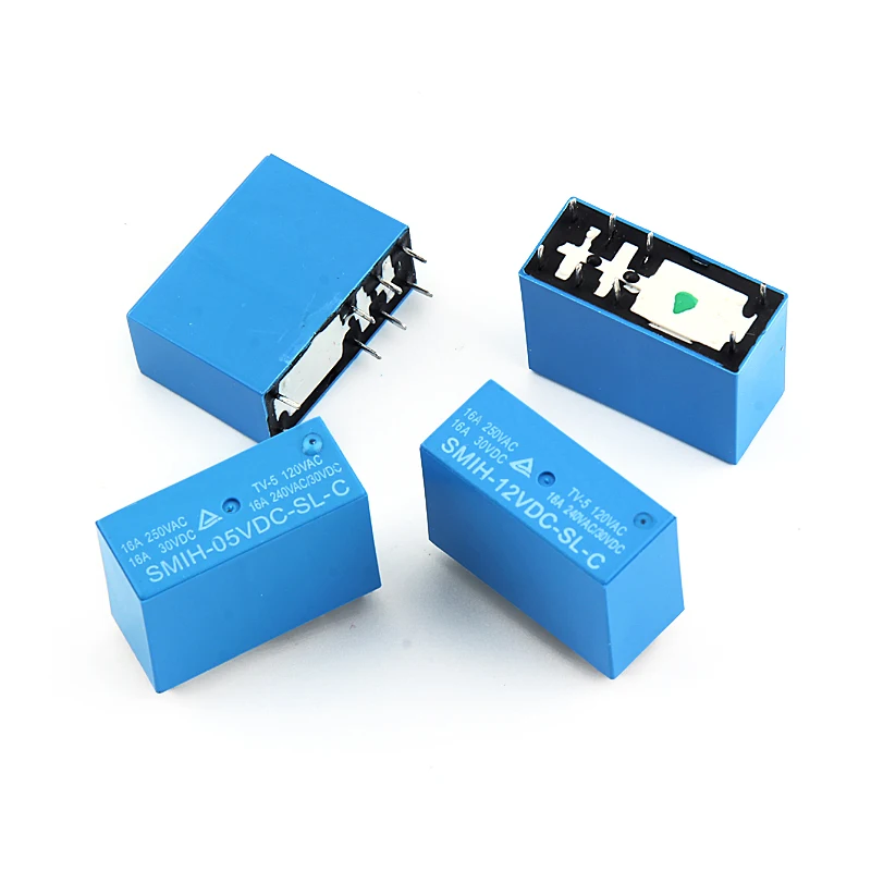 10 шт. Φ 05 12 24 V реле 16A 250V 8pin новый оригинальный комплект преобразования|Реле| |