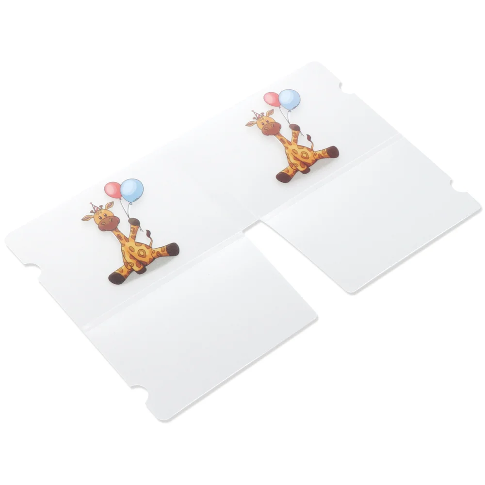 12 шт. Мультяшные маски клипсы для хранения портативный складной держатель