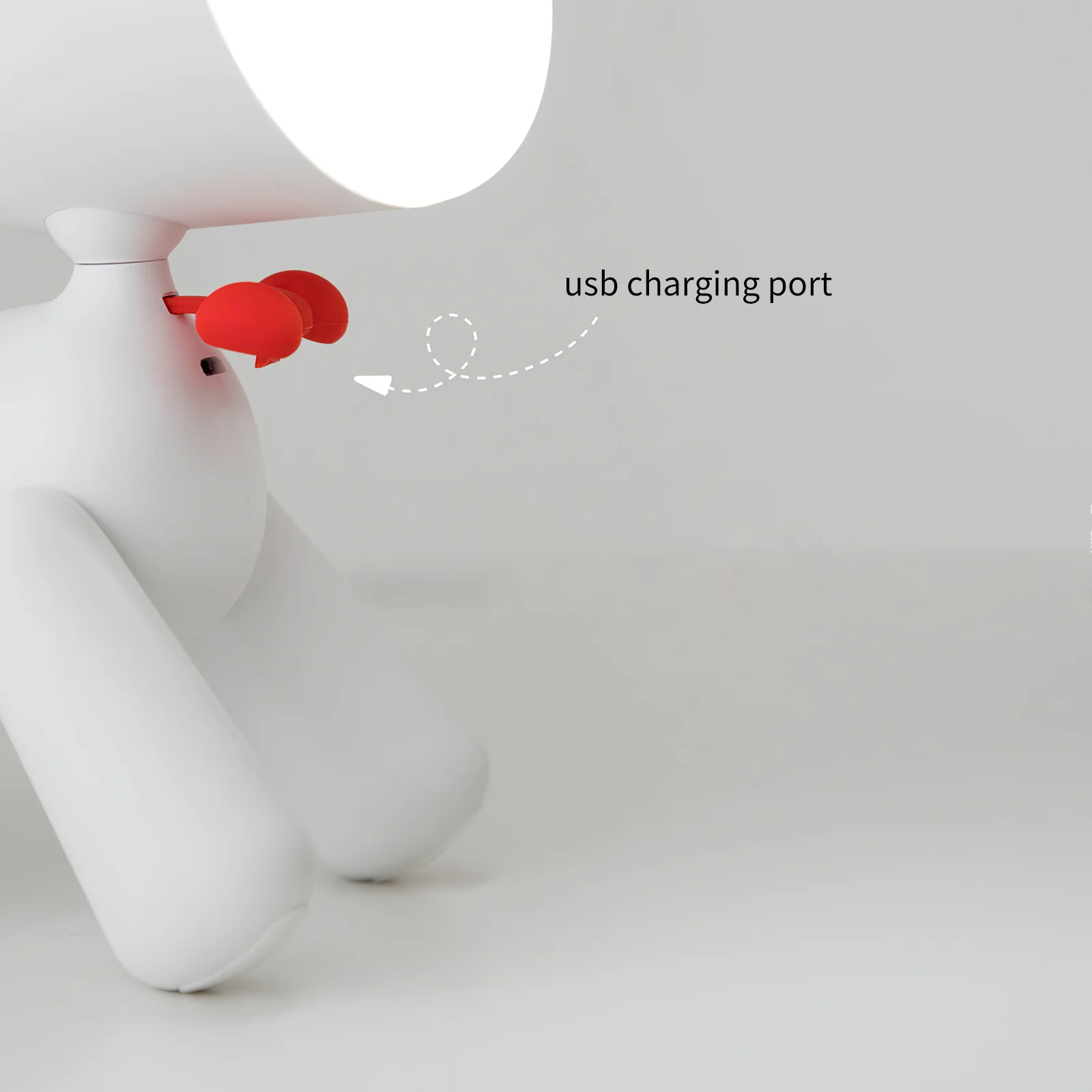 

Puppy Led Night Lamp For Children 1200mAh Rechargable Cute Dog Night Lights Adjustable Brightness Table Lamp For Home In Bedroom