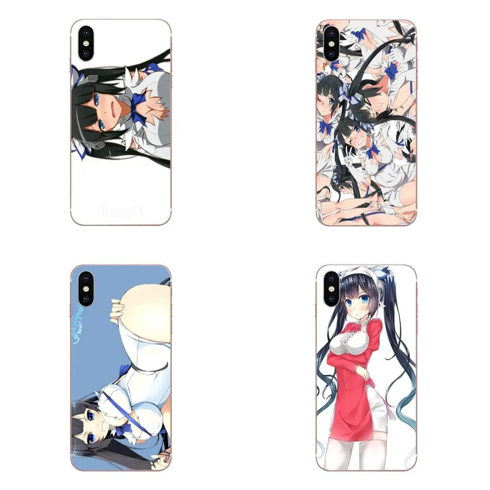 Аниме Гестия Danmachi Гесс Ti Ya пикантные для Galaxy Grand A3 A5 A7 A8 A9 A9S On5 On7 Plus Pro Star 2015 2016 2017 2018