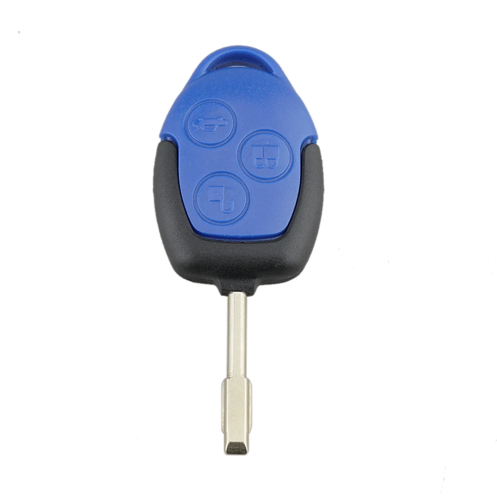 3 кнопки синий дистанционный ключ-брелок от машины чехол Корпус сменная Крышка