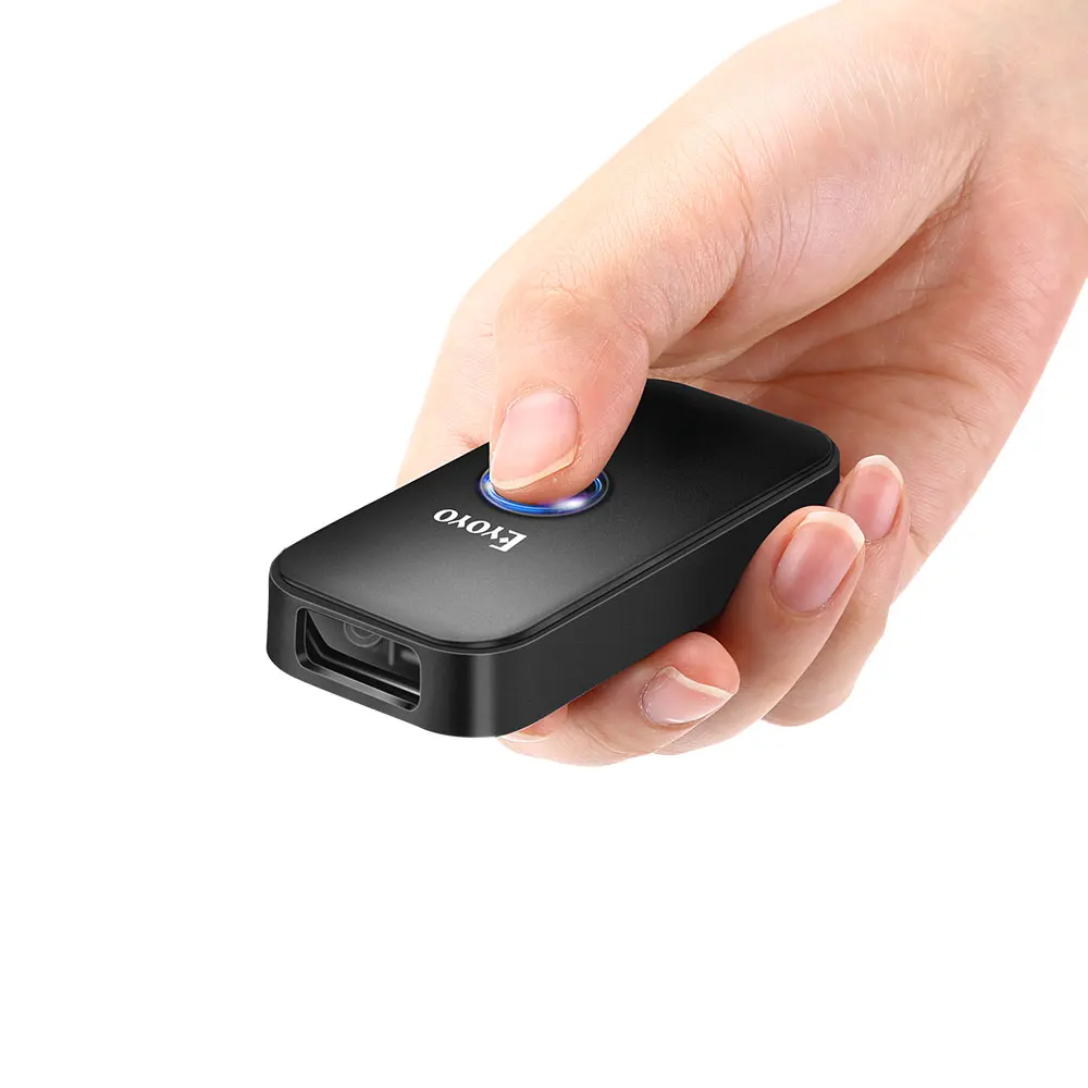 Eyoyo CCD сканер штрих-кода с карманами 2,4G BT проводной 3-в-1 режима подключения возможности декодирования мини сканер штрих-кода Беспроводной