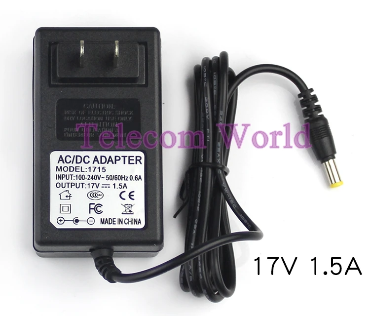 Зарядное устройство адаптер 17V 1.5A для Ilsintech SWIFT KF4/ KF4A FTTH волоконно оптический