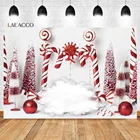 Laeacco фон для фотосъемки для вечеринки в честь Дня рождения девочек и детей с красными полосками леденцами портретный фон для студийной фотосъемки