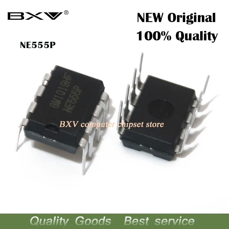 10 шт. NE555P DIP8 NE555 DIP NE555N 555P DIP-8 новый оригинальный IC