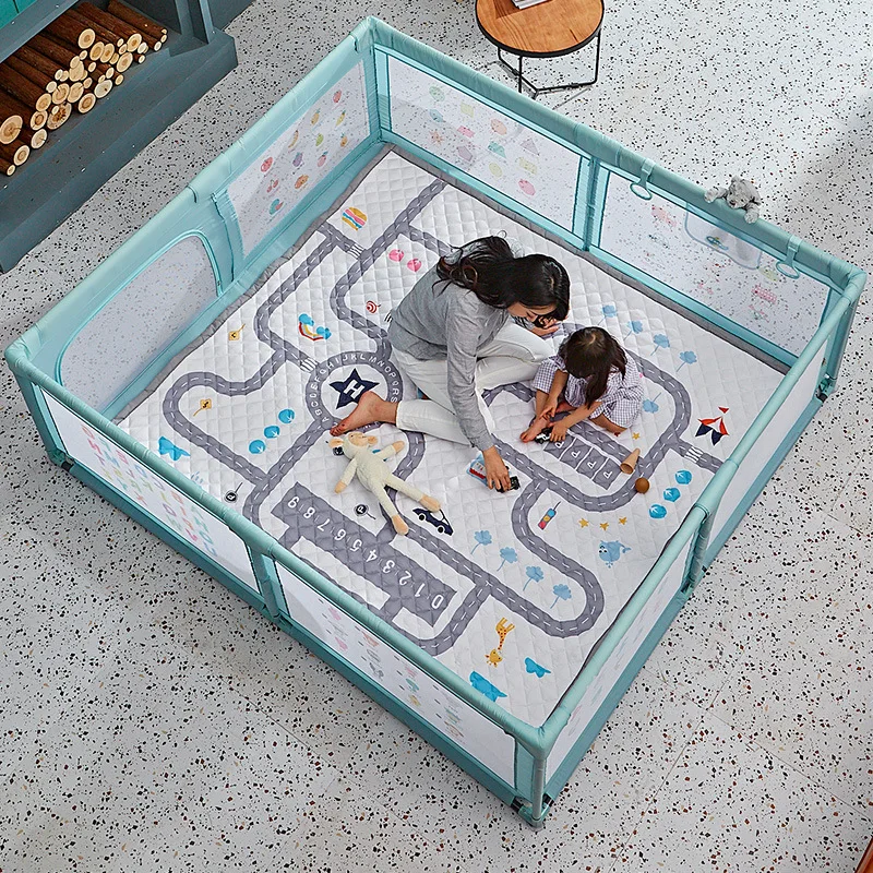 

Playpen for Baby Furniture Children's Indoor Game Fence Baby Home Amusement Park Crawling Mat Baby Fence Baby Play Gates