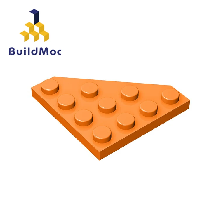 BuildMOC Собирает Частицы 30503 клин пластина 4x4 режущий угол для строительных блоков