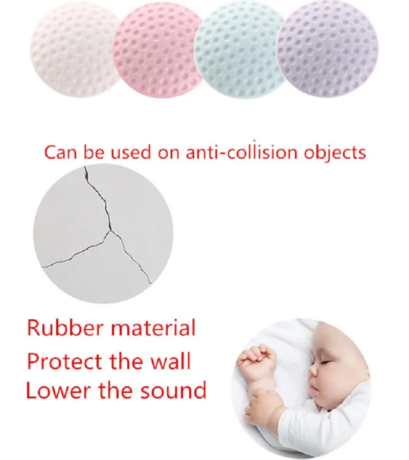 Силиконовое приспособление для закрытия дверей дома защита от столкновения