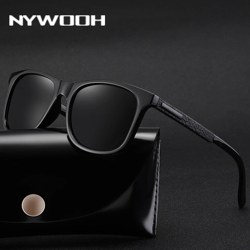 NYWOOH мужские и женские солнцезащитные очки поляризационные ретро водительские