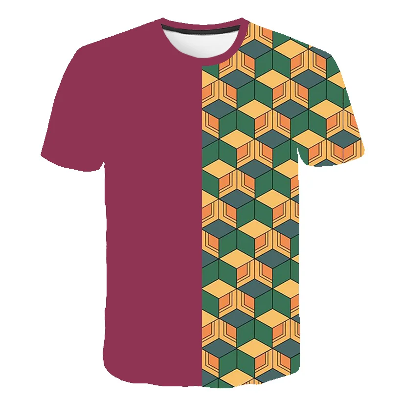 2020 одежда для подростков кимоно из аниме футболка с рассекающим демонов no Yaiba