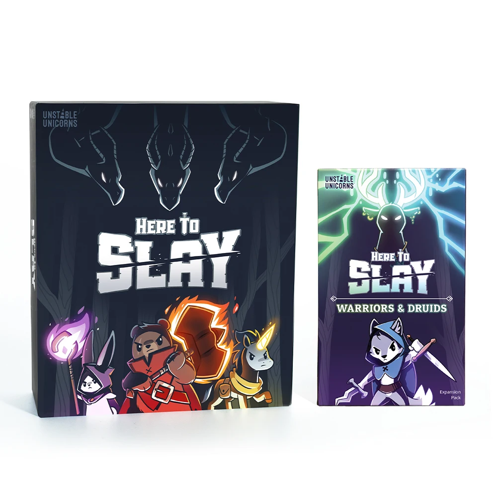 

Настольная игра «здесь до Slay», настольная игра с картами на английском языке для детей, для семейвечерние, рождественский подарок, игрушка, ...
