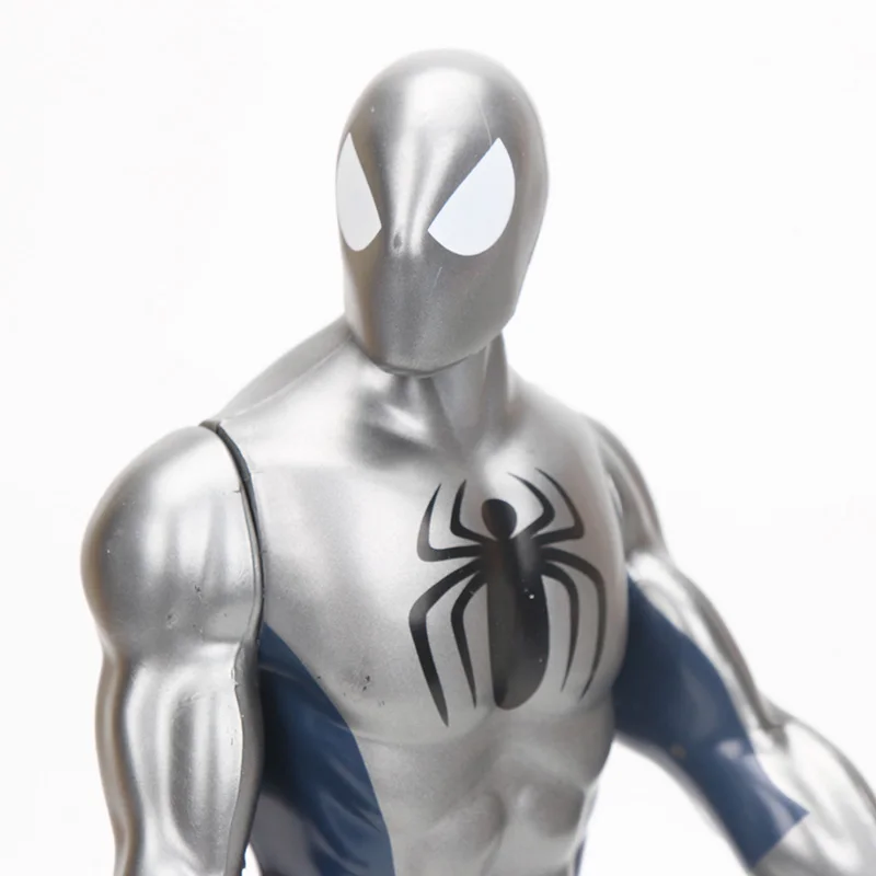 1" 30 см Marvel Мстители черный костюм Человек-паук фигурка игрушка Человек-паук Коллекционная модель игрушки Железный человек Тор