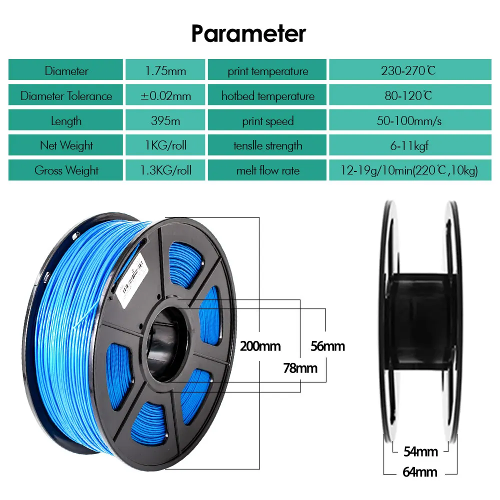 ABS нить для 3D принтера 1 75 мм без пузырьков кг/100% фунта|Материалы 3D-печати| |