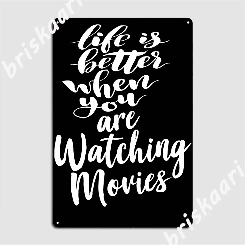 

Жизнь будет лучше, если вы наблюдаете фотографию детской металлической таблички, пещера, создайте живописный декор, оловянные плакаты с зна...