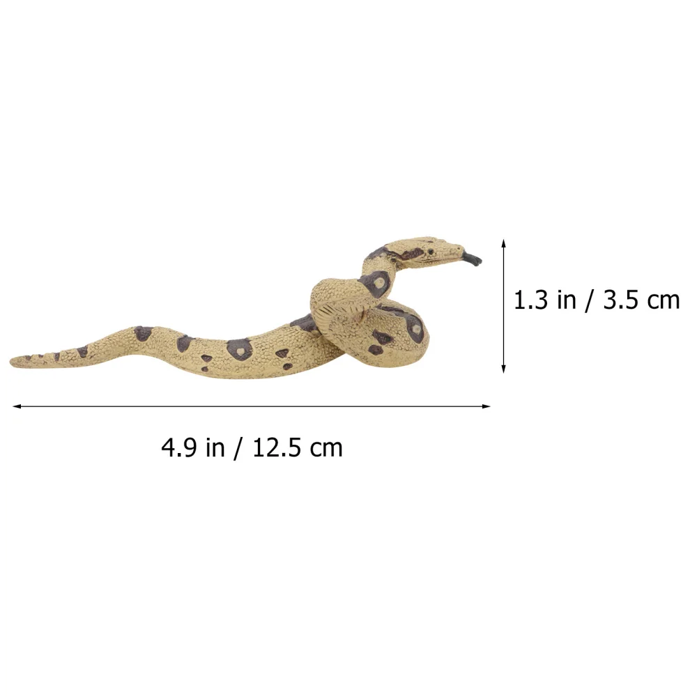 

2Pcs Snakes Toys Simulation Snakes Pranky Snakes Plaything Tricky Toys for Home