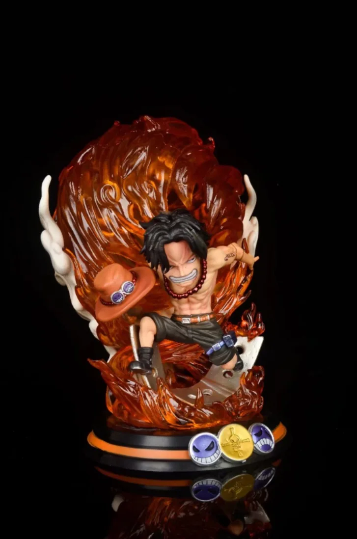 

One Piece Portgas · D · Ace Emperor Yan ПВХ Фигурки игрушки куклы Подарки для детей 16 см