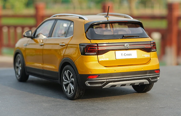 Продукт высокого качества 1:18 T-CROSS роскошные модели из сплава SUV, имитация высококачественной металлической коллекции и подарков