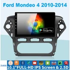 Автомагнитола 2 din, 2 Гб + 32 ГБ, Android 10,1 для Ford Mondeo 4 mk4 2010-2013 2014 Carplay, автомобильный мультимедийный плеер с GPS, Авторадио 2 din
