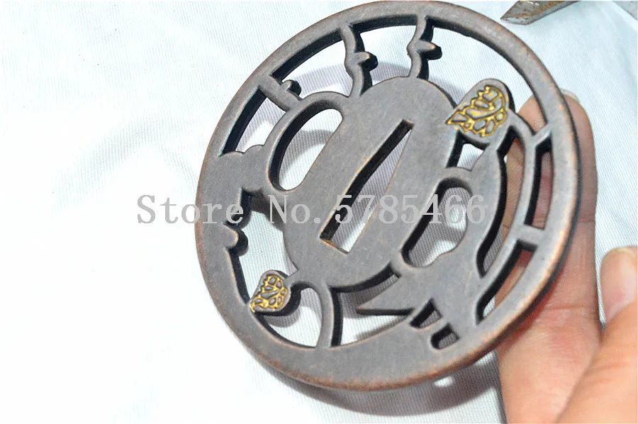 Набор защитных накладок из сплава с ручкой меча для катаны вакидзаси Танто Цуба +