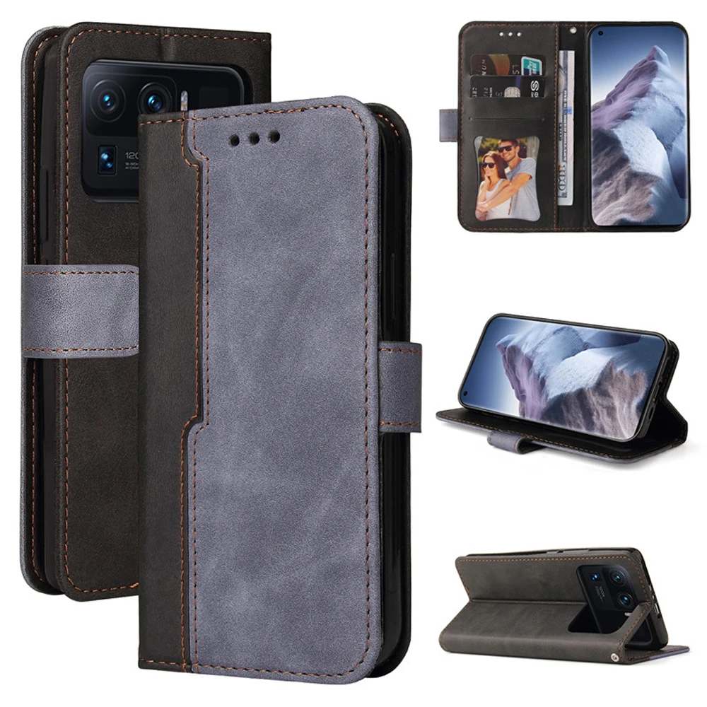 

Mi 11 Ultra Magnetic Luxury Wallet Flip Case for Xiaomi 11 Ultra Retro Leather 360 Protect Cover Mi 11 Ultra Shockproof Case