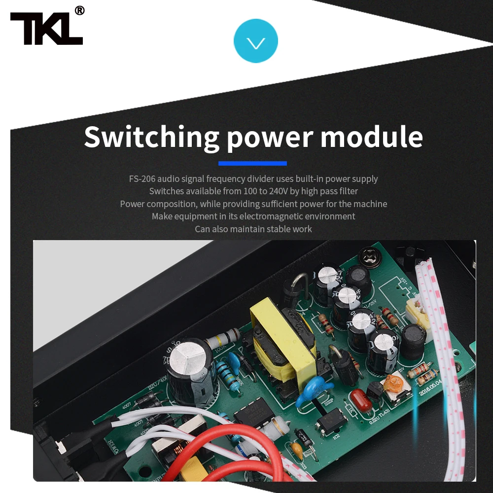 TKL FS206 Professional Audio Signal Distributor stage audio Processor equipment enlarge