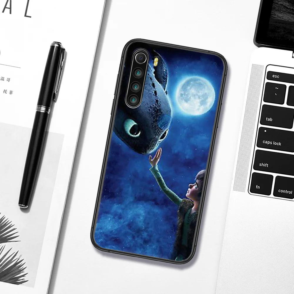 

How to Train Your Dragon Phone Case Cover Hull For XIAOMI Redmi 8 9 9C Note 6 7 8 9 9S K20 K30 K40 Pro Plus black Bumper Soft