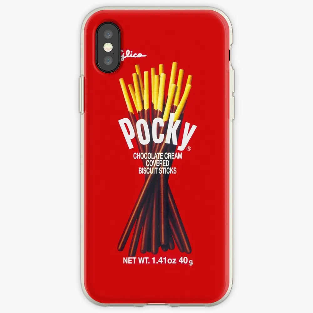 Pocky Iphone CaSoft чехол для iPhone 7 8 6 6s Plus 5S 4 силиконовый прозрачный X Xs 11 Pro Max XR |
