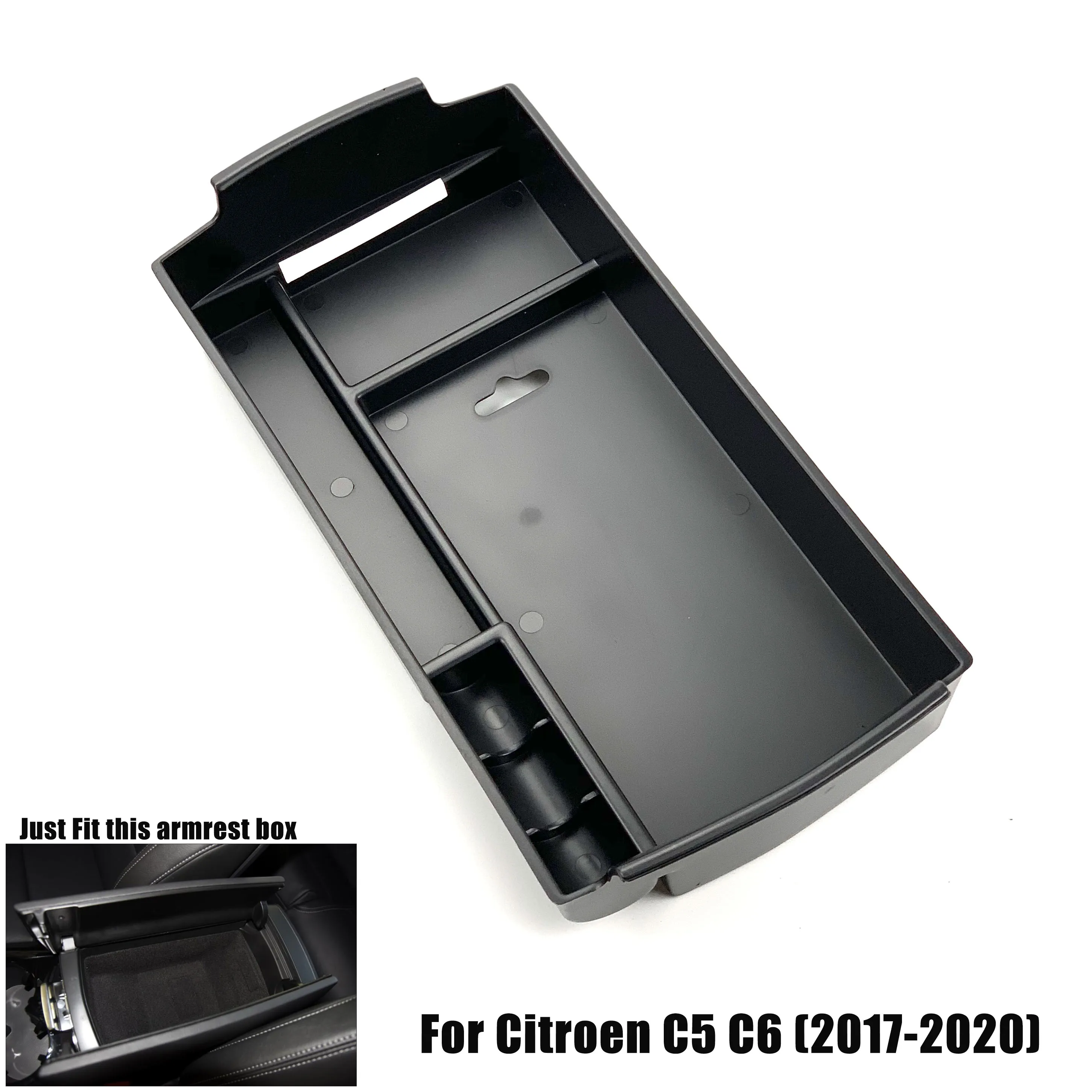 Автомобильный подлокотник контейнер для хранения Citroen C5 Aircross C4 C6 DS4S DS5LS DS6 DS7